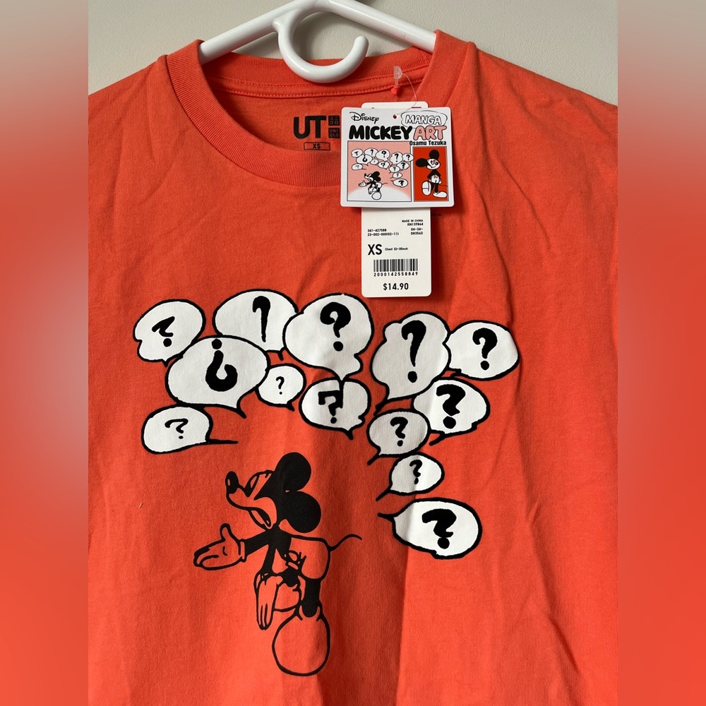NEW Micky Manga Art Osumi Tzuka Uniqlo Tee XS